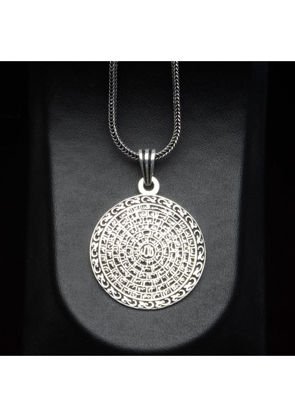 538 Allah’ın 99 Ismi Figürlü Gümüş Kolye fiyatları