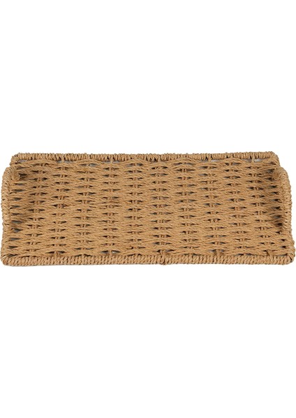 Deco Monarca Dekoratif Tepsi - Bej - 30 cm modelleri