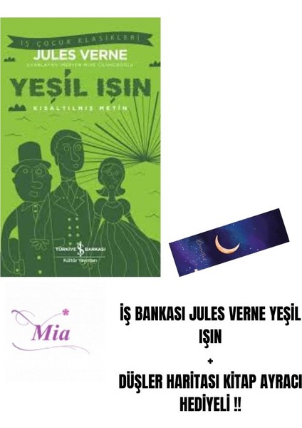 Iş Bankası Çocuk Yayınları Jules Verne Yeşil Işın