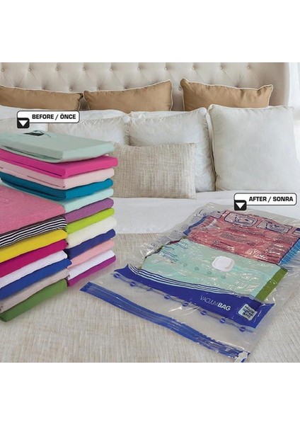 Saver Bag Tekli Vakumlu Poşet - Xxl - 80X100 cm fiyatları