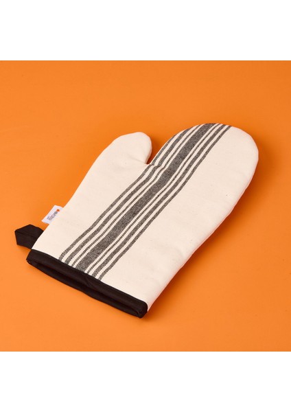 Soft Çizgili Fırın Eldiveni - Asorti - 20X30 cm