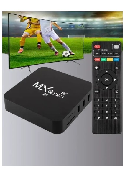 4K Android Tv Box – 2gb Ram 16GB Rom, Hızlı Wi-Fi Bağlantılı Akıllı Medya Kutusu fırsatları