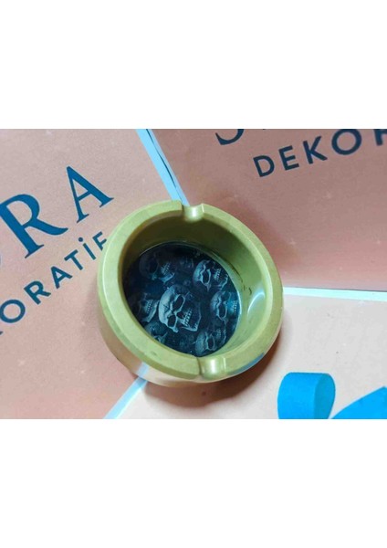 dekoratif yuvarlak küllük modelleri