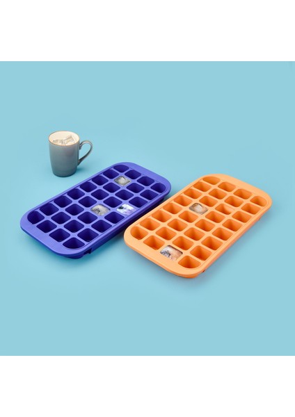 32'li Buz Kalıbı - Asorti - 33X18,5X3,5 cm modelleri