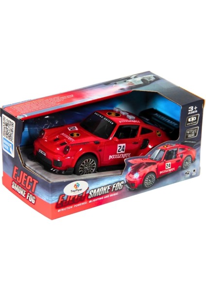 Işıklı Sesli Duman Çıkaran Sürtmeli Spor Araba BSP-1A fiyatları