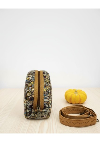 Otantik Mozaik Desen Yuvarlak Kadın Çantası fiyatları