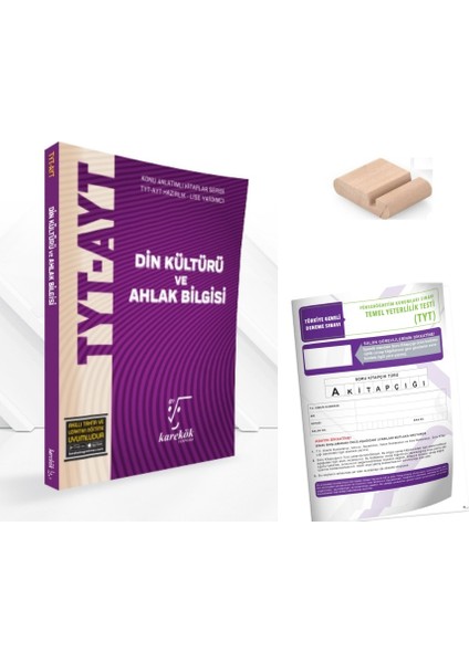 Tyt -Ayt Din Kültürü Konu Anlatımlı Soru Bankası Tyt 2026+TELEFON Tutucu +Deneme