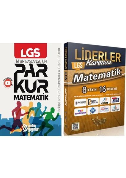 Metin 8. Sınıf Lgs Parkur Matematik ve Liderler Matematik Denemeleri 8 Yayın 16 Deneme Seti 2 Kitap