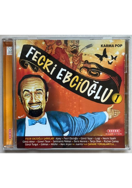 Fecri Ebcioğlu Karma Pop CD (Orijinal Dönem Baskı Cd)