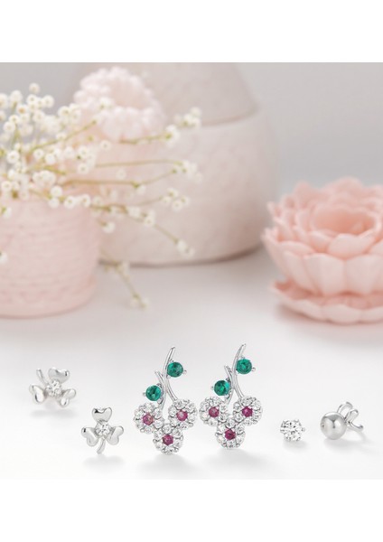 Minimal Tasarım 316L Çelik 6’lı Kadın Küpe Seti | Yusso fiyatları