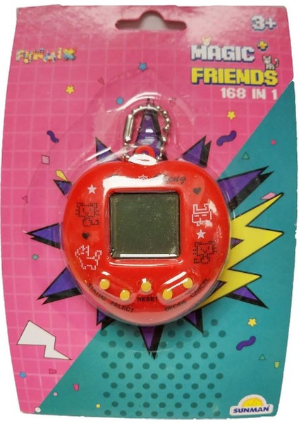 Toys Nostaljik Oyuncak Sanal Bebek (Kırmızı)