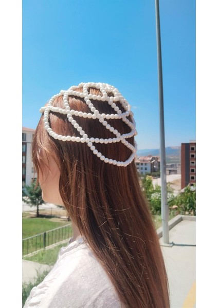 Örgü Incili Saç Aksesuarı fiyatları