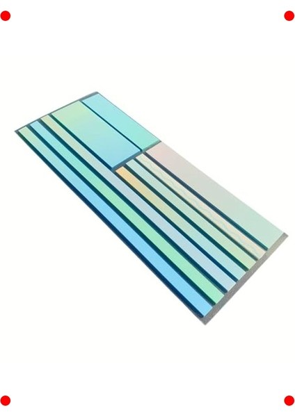 Şeffaf Renkli Yapışkanlı Not Şeritleri Seti