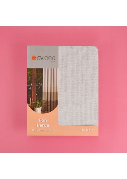 Soft Mavi Yoğunluklu Fon Perde - Renkli / Mavi - 140X270 cm modelleri