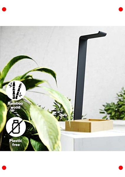 Metal ve Bambu Kulaklık Standı Düzenleyici fiyatları