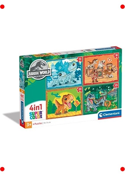 Jurassic Dünya Temalı Macera Yapbozu