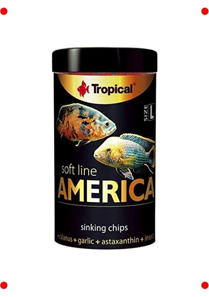 Yumuşak Cips Balık Yemi 100ML - Amerika Balıkları Için