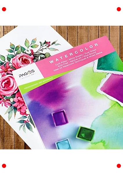 Suluboya Defteri - A4 Boyut, 300 Gr, 30 Yaprak fırsatları