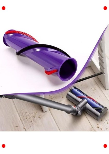 V10 V11 Dikey Süpürge Uyumlu Turbo Başlık Fırça modelleri