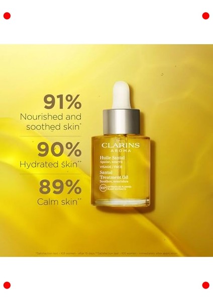 Santal Özlü Kuru Ciltler Için Yüz Bakım Yağı 30 ml fiyatları