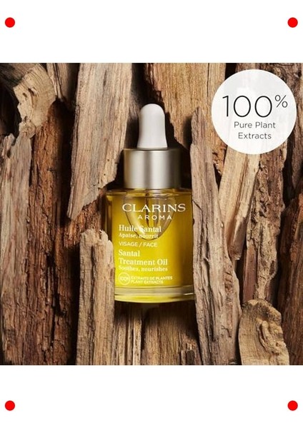 Santal Özlü Kuru Ciltler Için Yüz Bakım Yağı 30 ml indirimleri