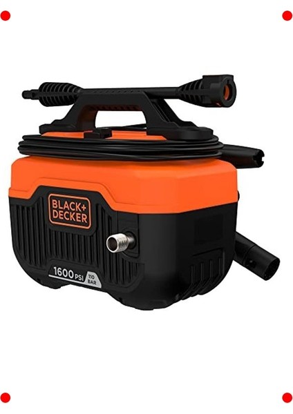 Yatay Basınçlı Yıkama Makinesi 1300W 110 Bar