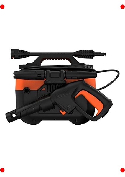 Yatay Basınçlı Yıkama Makinesi 1300W 110 Bar modelleri