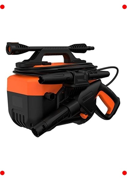 Yatay Basınçlı Yıkama Makinesi 1300W 110 Bar fırsatları