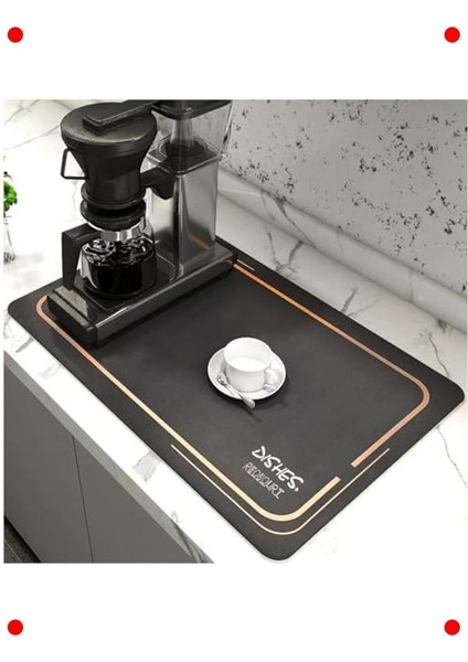 Kaymaz Tezgah Üstü Bulaşık Kurulama Matı - Siyah fiyatları
