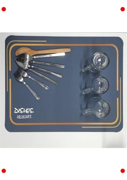 Kaymaz Tezgah Üstü Bulaşık Kurulama Matı - Siyah modelleri