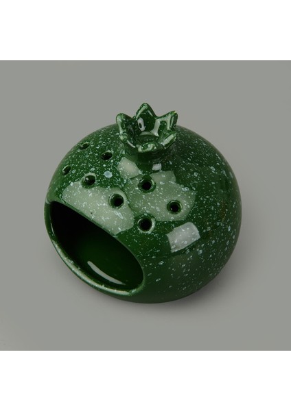 Deco Melograno Buhurdanlık - Yeşil - 10 cm fiyatları