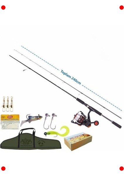 Lrf Usta Seviye Tam Balıkçılık Olta Seti
