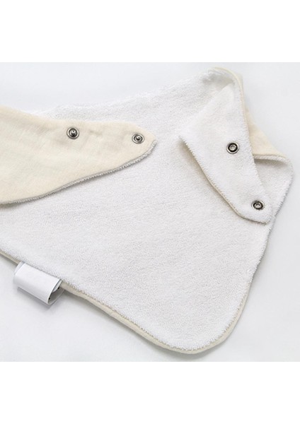 Ahşap Diş Kaşıyıcılı Bürümcük Müslin Önlük 736 Ekru fırsatları