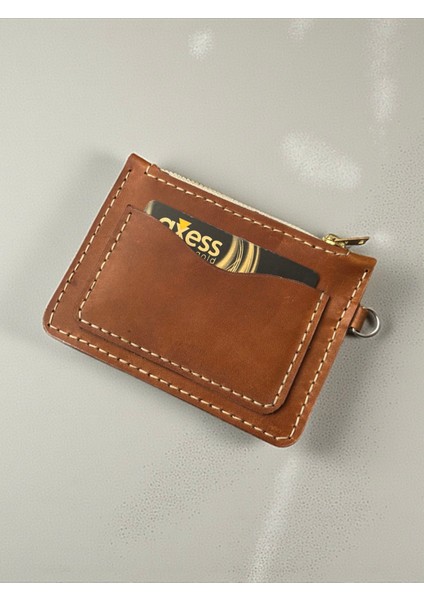 Hakiki Deri Charm Kartlık Charm