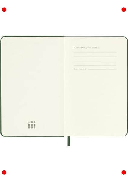 12 Ay Günlük Ajanda, Cep Boy, Sert Kapak - Mersin Yeşili fırsatları