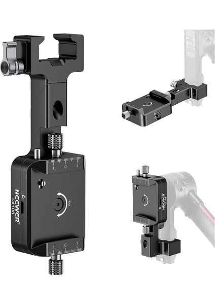 CA108 Djı Ronin Rs2 / Rs3 / Rs4 Için Dikey Hızlı Değiştirme Plakası