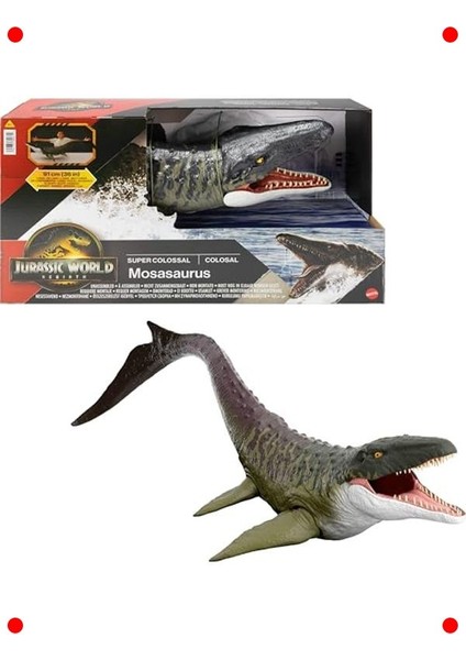 Devasa Su Dinozoru Aksiyon Figürü – 2 Saldırı Hareketi