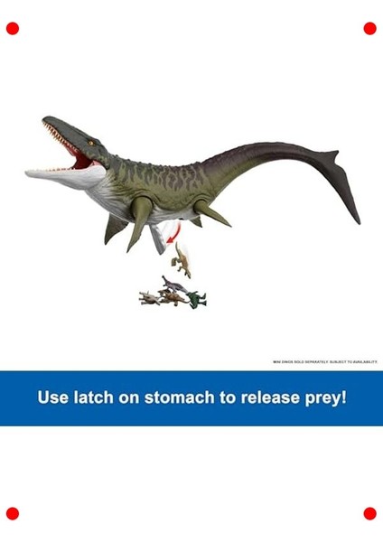 Devasa Su Dinozoru Aksiyon Figürü – 2 Saldırı Hareketi fırsatları