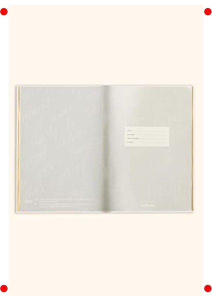 Keten Kapaklı Anı Defteri, Altın Kenarlı (Beyaz) indirimleri