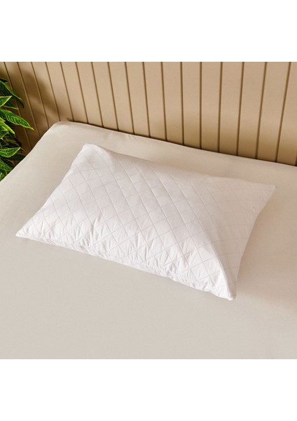 Soft Nando Basic Yastık Alezi - Beyaz - 50X70 cm fiyatları