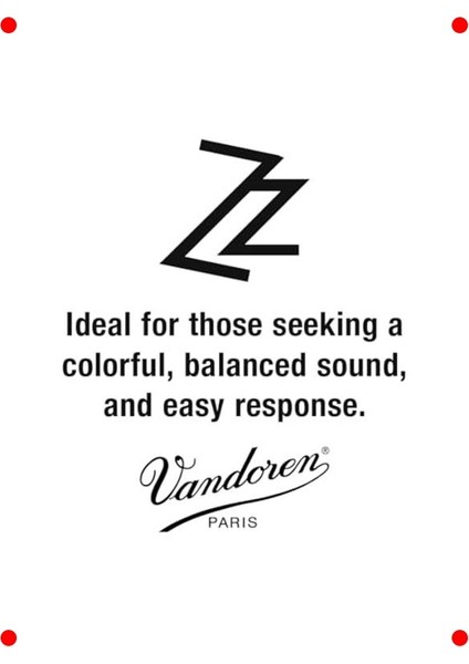 Bariton Saksafon Zz Kamış, Güç 4, 5'li Paket (SR444) modelleri