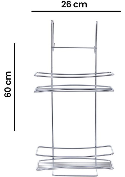 Duşakabin Şampuanlık - Gri fiyatları