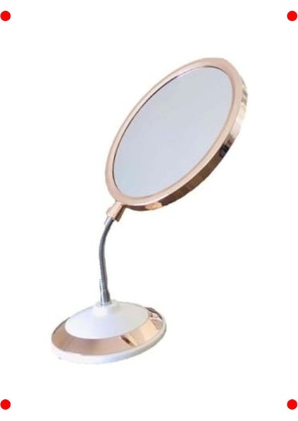 Büyüteçli Çift Taraflı Masaüstü Makyaj Tıraş Aynası indirimleri
