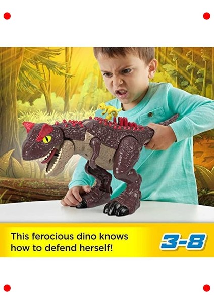 Dinozor Aksiyon Figürü: Saldıran Carnotaurus modelleri
