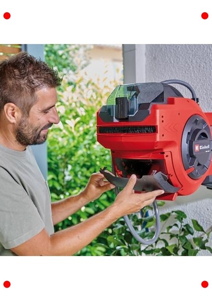 Akülü Otomatik Hortum Makarası - 180° Dönebilen modelleri