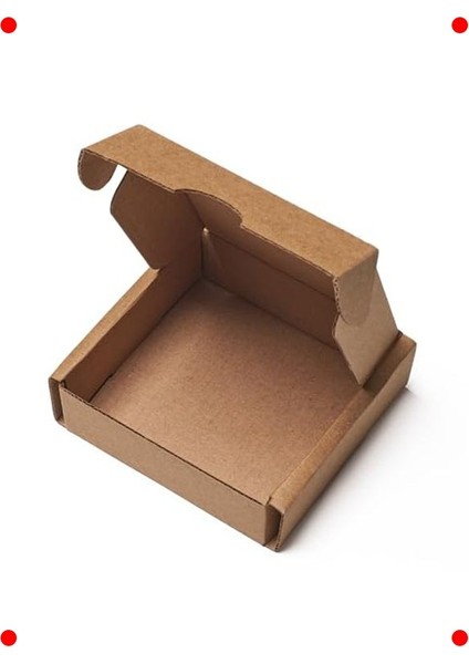 25 Adet 10X9X3 cm Çok Amaçlı Karton Kutu fırsatları