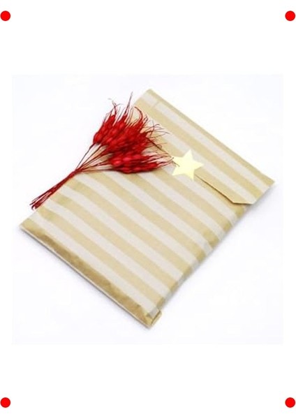 Puantiye Desenli Kraft Kağıt Kese 50 Adet 11X20 cm fiyatları