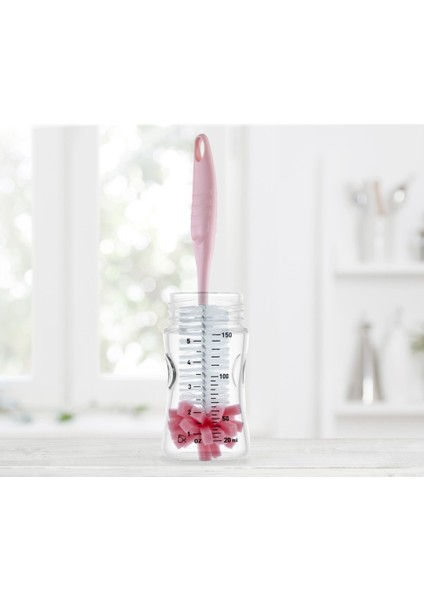 Süngerli Biberon Fırçası 776 Pembe modelleri