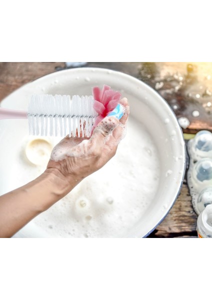 Süngerli Biberon Fırçası 776 Pembe fırsatları