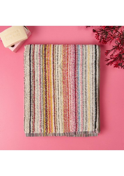 Soft Ipliği Boyalı Yüz Havlusu - Asorti - 50X90 cm
